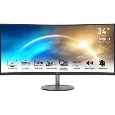 MSI PRO MP341CQDE 34"